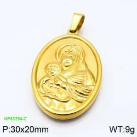 Stainless Steel Gold-plating Pendant