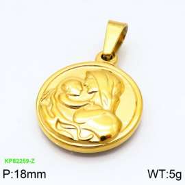 Stainless Steel Gold-plating Pendant