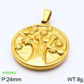 Stainless Steel Gold-plating Pendant