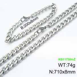 SS Jewelry Set(Most Men)