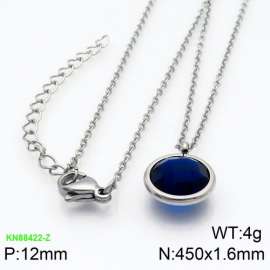 Stainless Steel Stone Necklace