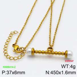 SS Gold-Plating Necklace