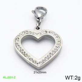 Stainless Steel Charms with Lobster