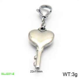 Stainless Steel Charms with Lobster