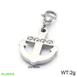 Stainless Steel Charms with Lobster