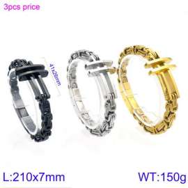 Stainless Steel Gold-plating Bracelet