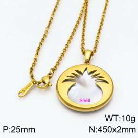 SS Gold-Plating Necklace