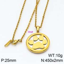 SS Gold-Plating Necklace