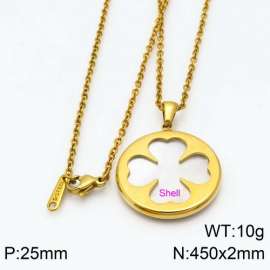 SS Gold-Plating Necklace