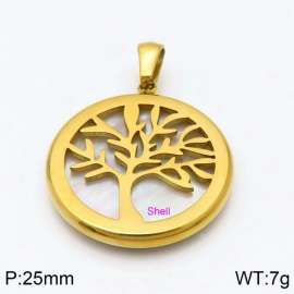 Stainless Steel Gold-plating Pendant