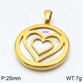 Stainless Steel Gold-plating Pendant