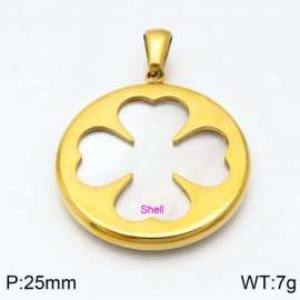 Stainless Steel Gold-plating Pendant