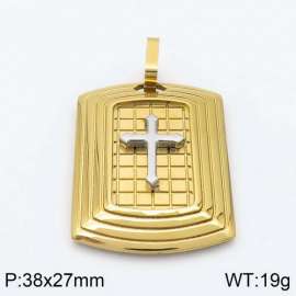 Stainless Steel Gold-plating Pendant