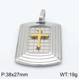 Stainless Steel Gold-plating Pendant