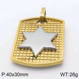 Stainless Steel Gold-plating Pendant