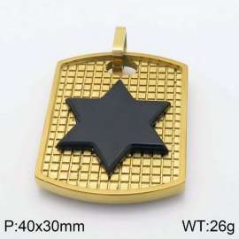 Stainless Steel Gold-plating Pendant