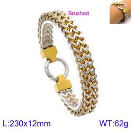 Stainless Steel Gold-plating Bracelet
