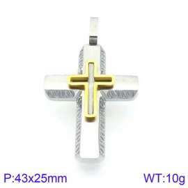 Stainless Steel Cross Pendant