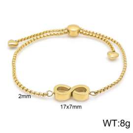 Stainless Steel Gold-plating Bracelet