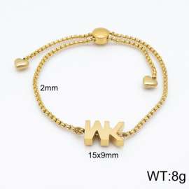 Stainless Steel Gold-plating Bracelet