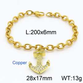 Stainless Steel Stone Bracelet