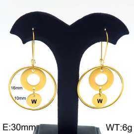 SS Gold-Plating Earring