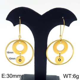 SS Gold-Plating Earring