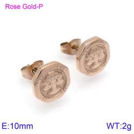 SS Rose Gold-Plating Earring