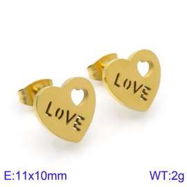 SS Gold-Plating Earring