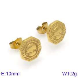 SS Gold-Plating Earring