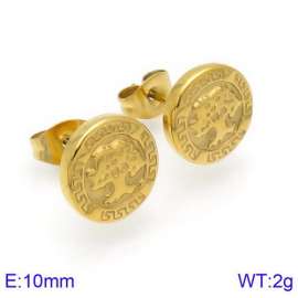 SS Gold-Plating Earring