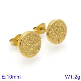 SS Gold-Plating Earring