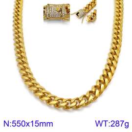 SS Gold-Plating Necklace