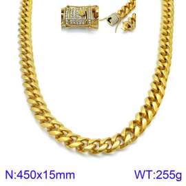 SS Gold-Plating Necklace