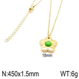 SS Gold-Plating Necklace