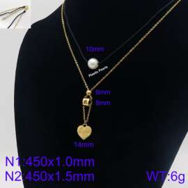 SS Gold-Plating Necklace