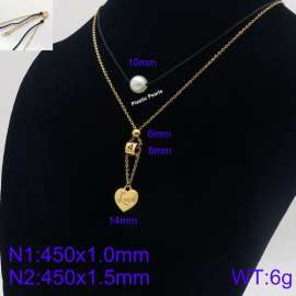 SS Gold-Plating Necklace