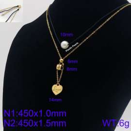 SS Gold-Plating Necklace