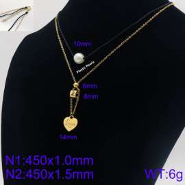 SS Gold-Plating Necklace