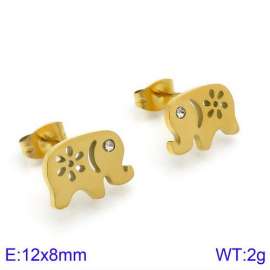 SS Gold-Plating Earring