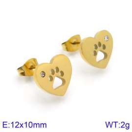 SS Gold-Plating Earring