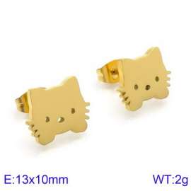 SS Gold-Plating Earring