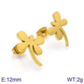 SS Gold-Plating Earring