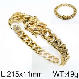 Stainless Steel Gold-plating Bracelet