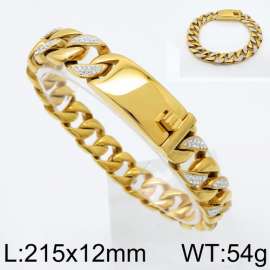 Stainless Steel Gold-plating Bracelet