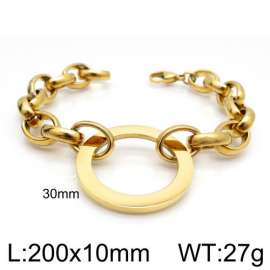 Stainless Steel Gold-plating Bracelet
