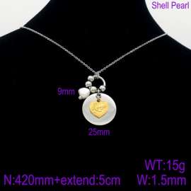 SS Gold-Plating Necklace