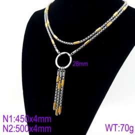 SS Gold-Plating Necklace
