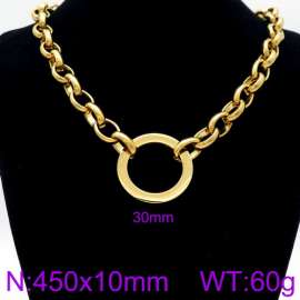 SS Gold-Plating Necklace