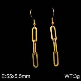 SS Gold-Plating Earring